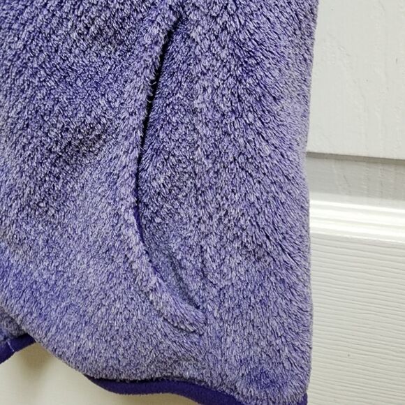 Patagonia Fleece Vest Women S Purple Zip Pockets Polartec Thermal Outdoor Hiking - Picture 8 of 13